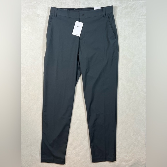NWT Nike Dri-Fit Gray 34W 34L Performance Golf Standard Fit Pants Lightweight